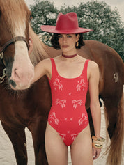 Camille One Piece Crimson